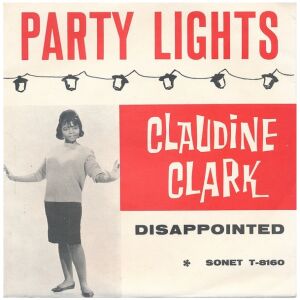 Claudine Clark - Party Lights / Disappointed (7, Single, Blu)
