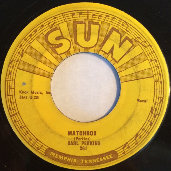 Carl Perkins - Matchbox / Your True Love (7, Single)