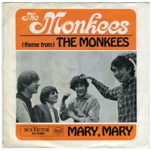The Monkees - (Theme From) The Monkees / Mary, Mary (7, Single)
