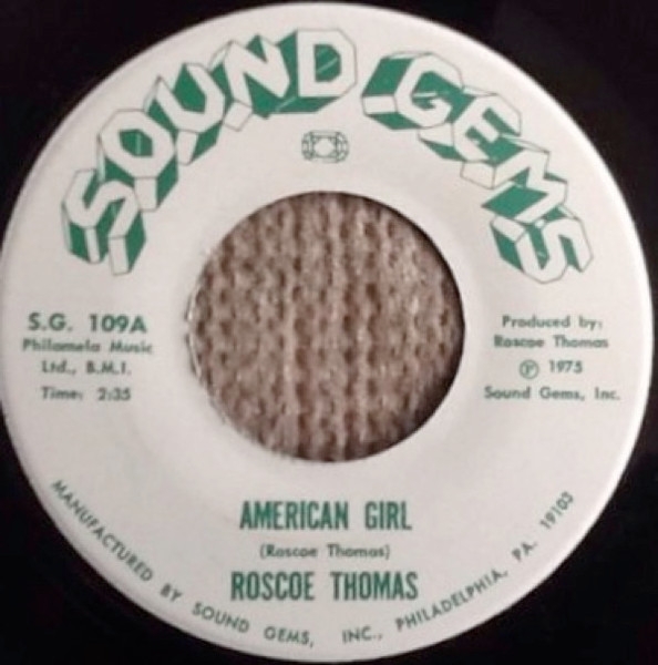 Roscoe Thomas - American Girl (7, Single)