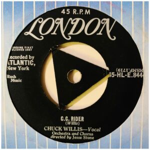 Chuck Willis - C. C. Rider/ Ease The Pain (7, Single, Tri)