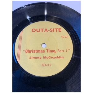 Jimmy McCracklin - Christmas Time Parts 1 & 2 (7, Single, Mono, RE)