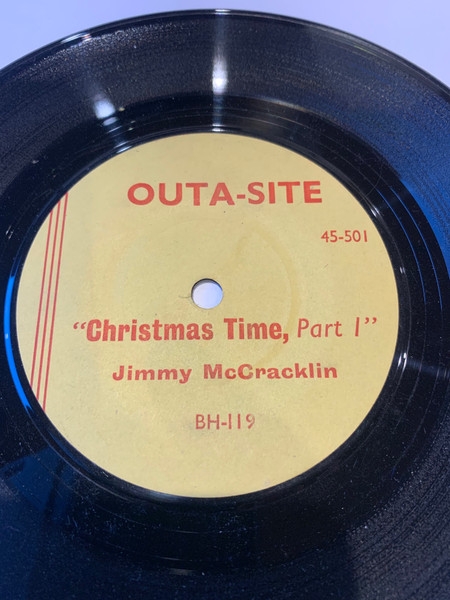 Jimmy McCracklin - Christmas Time Parts 1 & 2 (7, Single, Mono, RE)