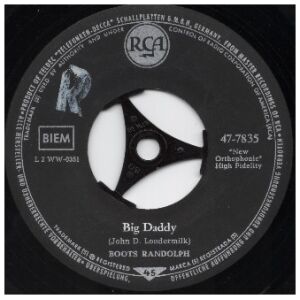 Boots Randolph - Big Daddy (7, Single)