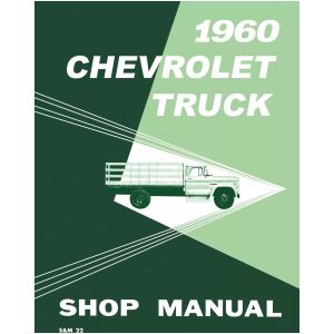 1960 Chevrolet shop manual reparationsbok 928 sidor