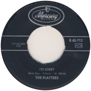 The Platters - Im Sorry (7, Single)