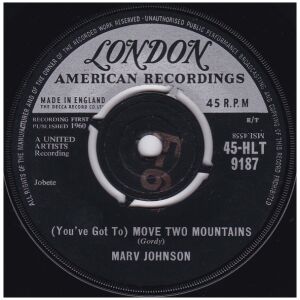 Marv Johnson - (Youve Got To) Move Two Mountains / I Need You (7)