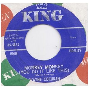 Wayne Cochran - Monkey Monkey / Little Orphan Annie (7, Single)