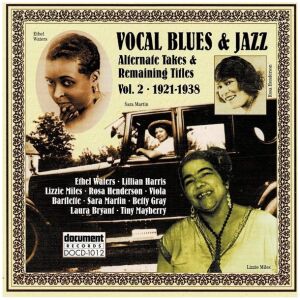 Various - Vocal Blues & Jazz (Alternate Takes & Remaining Titles Vol. 2 1921-1938) (CD, Comp, RM)