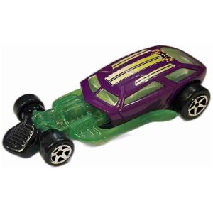 Surf Crate Purple Hot Rod - Hot Wheels 1/43 11x5cm