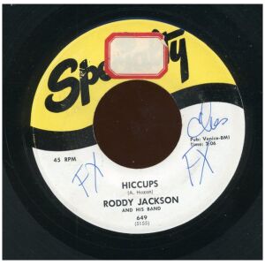 Roddy Jackson And His Band - Hiccups / Moose On The Loose (7)
