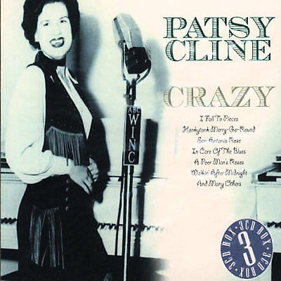 Patsy Cline - Crazy (3xCD, Comp, Box)