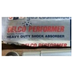 Bakre Stötdämpare – Äkta GM Delco "Big D" Heavy Duty (NOS)