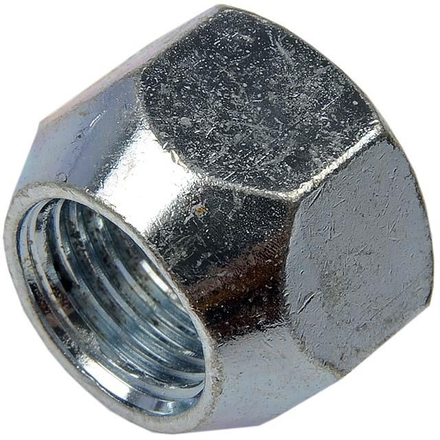 Hjulmutter 1/2″-20 LH Vänstergängad 60° Konisk Öppen NV=3/4″ H=14,3 mm Dorman 611-026