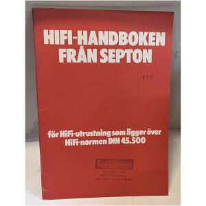 Hifi-handboken från Septon 1974-1975 Sansui / JBL