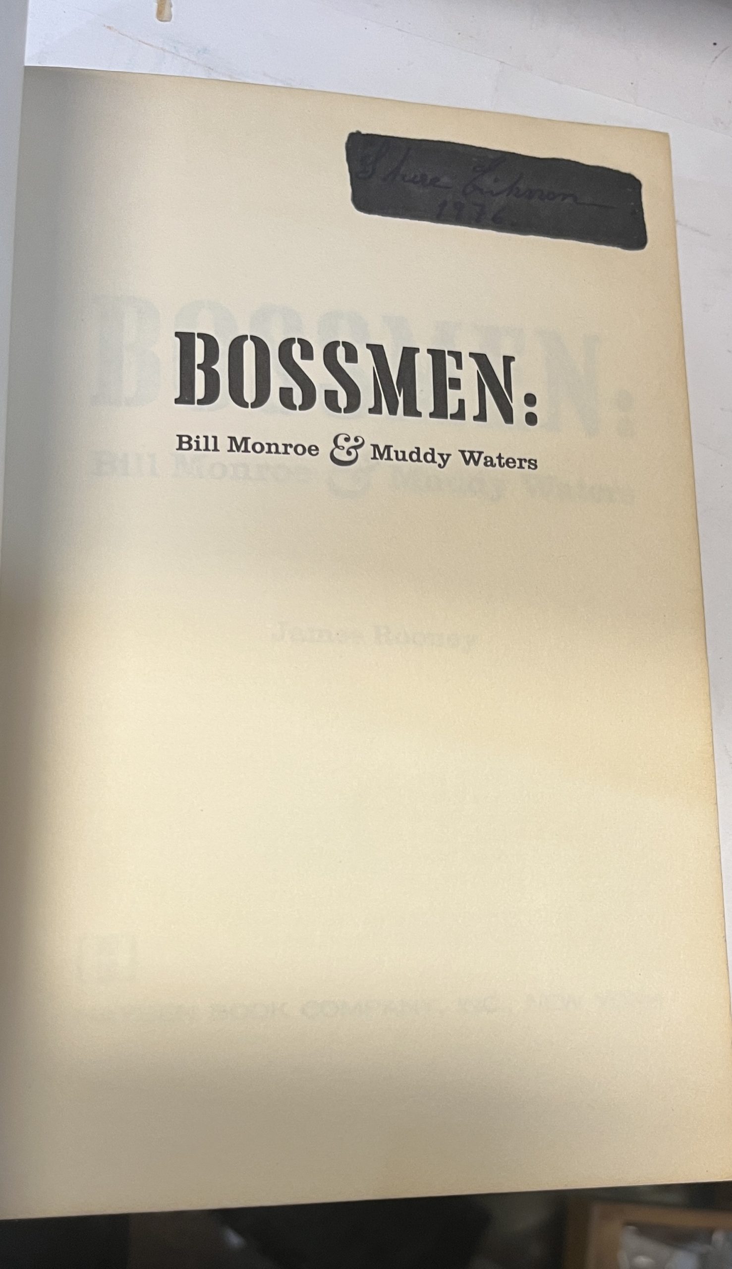 Bossmen Bill Monroe & Muddy Waters - James Rooney - Bild 2
