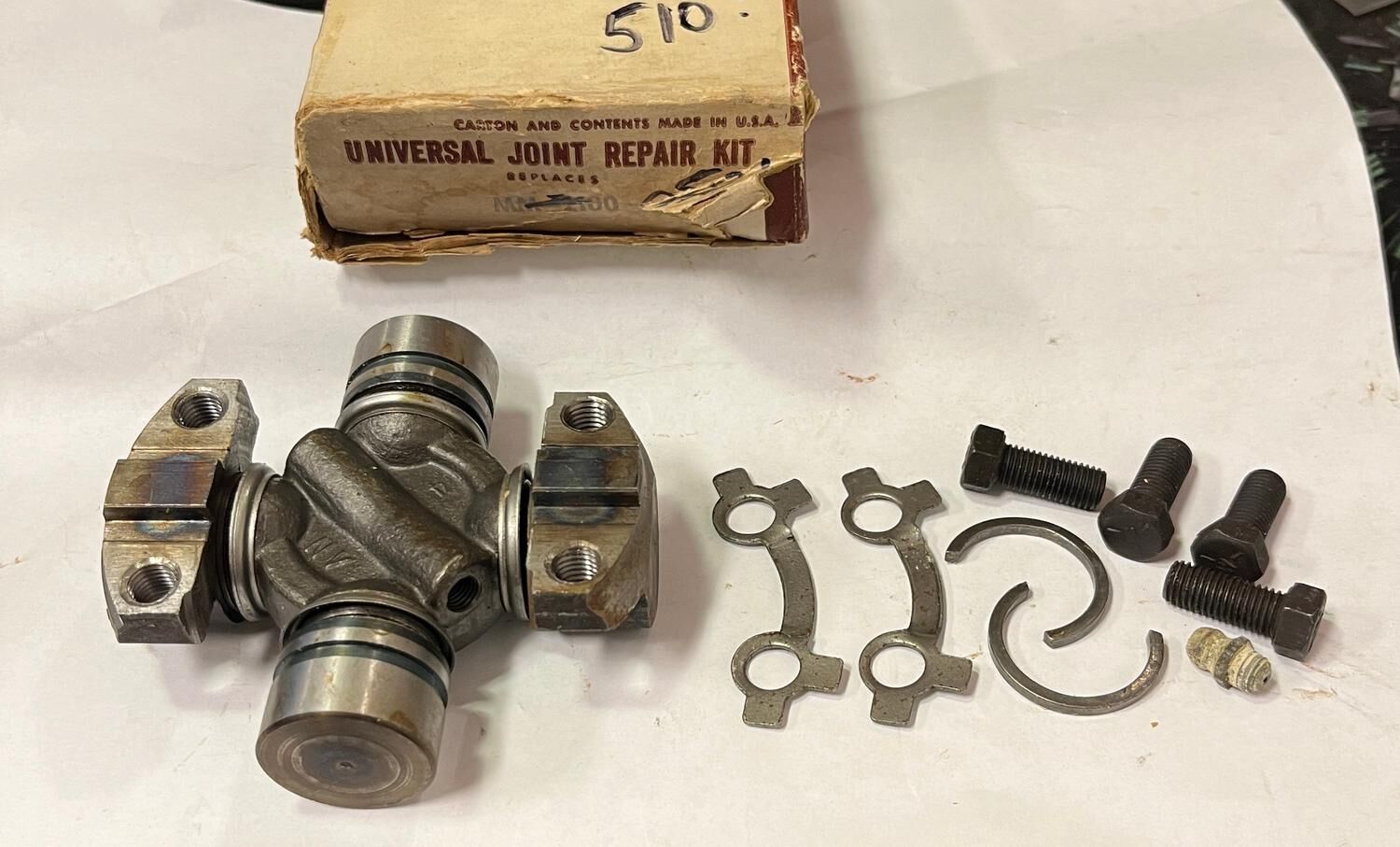 Knutkors bak med smörjkanal Pontiac Olds Ford Mercury 1941-58, PRC 508 - Bild 2