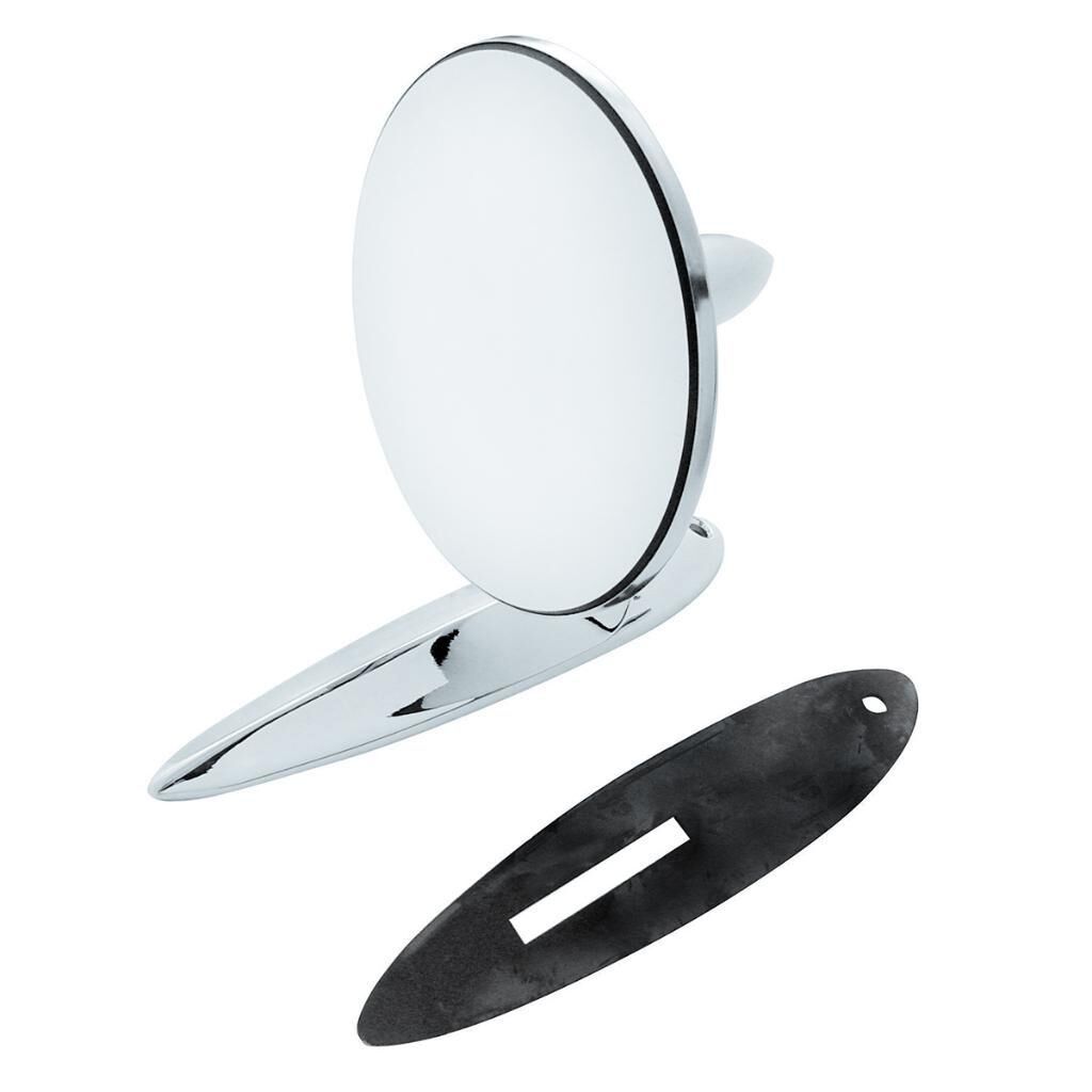 Backspegel med Convex glas
