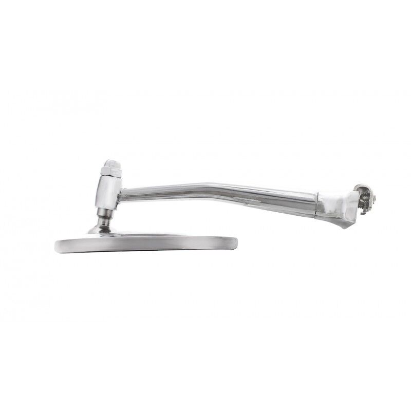 Sidomonterad spegel, rak arm 4" - Bild 2