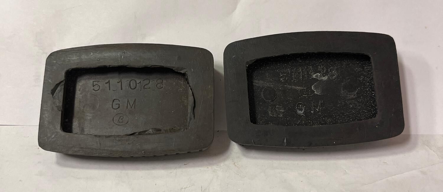 Pedalgummin broms & koppling Pontiac 1935-63, Olds 1934-39, GM C511028R NOS - Bild 2