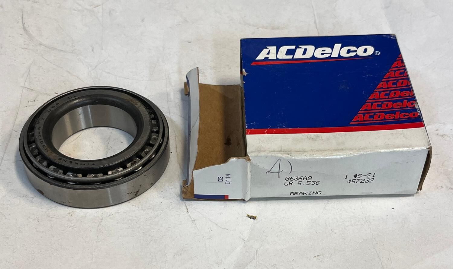 Hjullager Fram Inre 41,28x73,43x19,56 mm Chevrolet/GMC 1984-2002 ACDelco S-21 GM 457232 - Bild 2