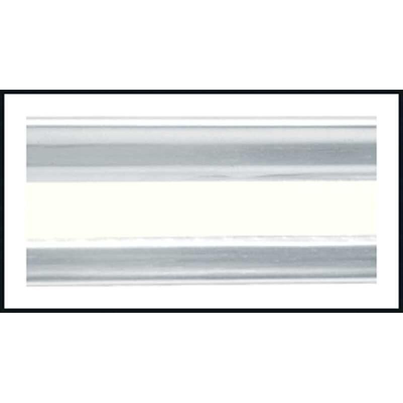 1962 Impala / Full Size 6 Piece White Body Side Molding Set (Without Clips) - Bild 3