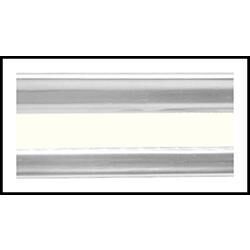 1962 Impala / Full Size 6 Piece White Body Side Molding Set (Without Clips) - Bild 6