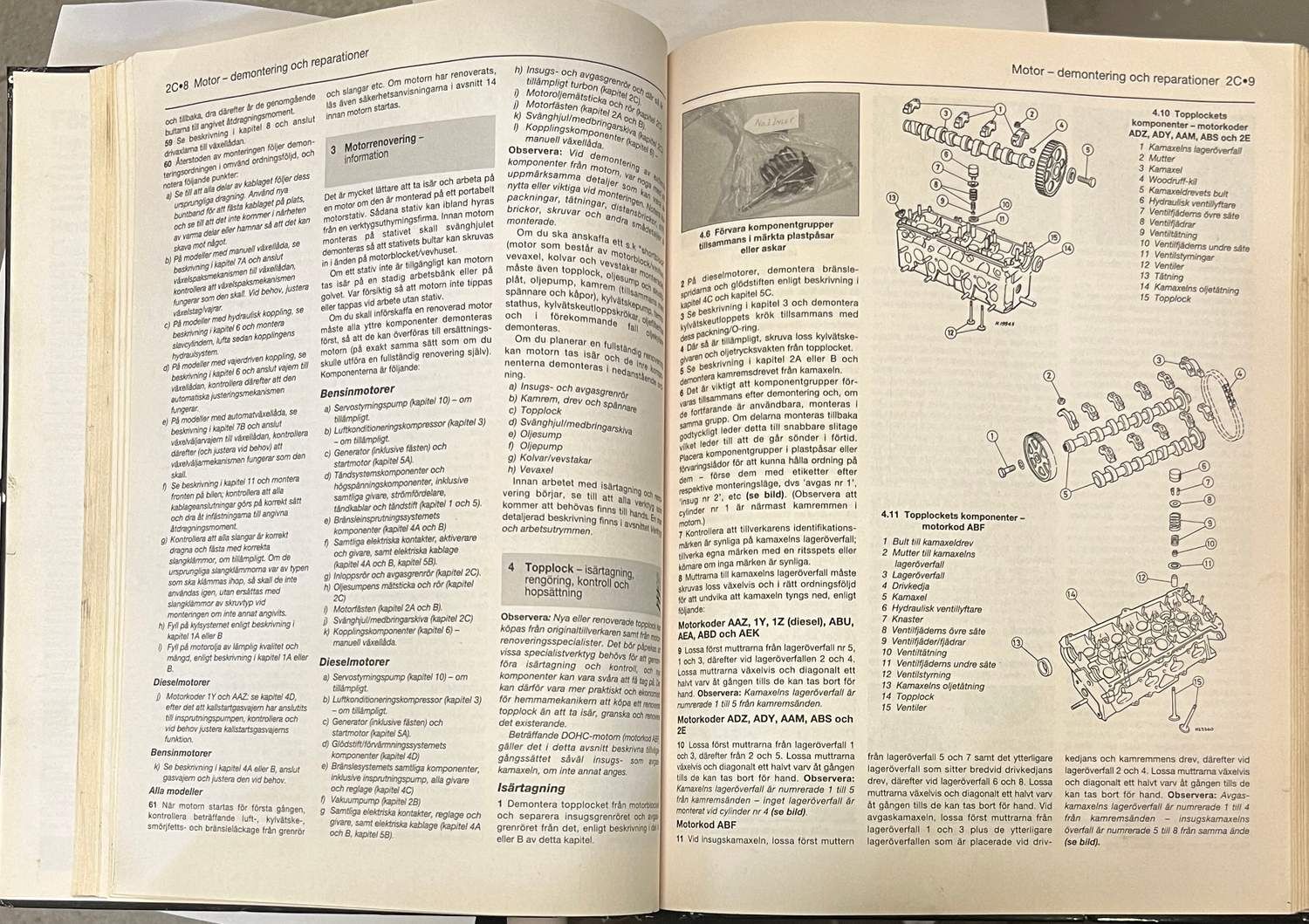 VW GOLF & VENTO 1992-1998 4-cyl & diesel 151 sidor gör-det-själv handbok Haynes - Bild 3