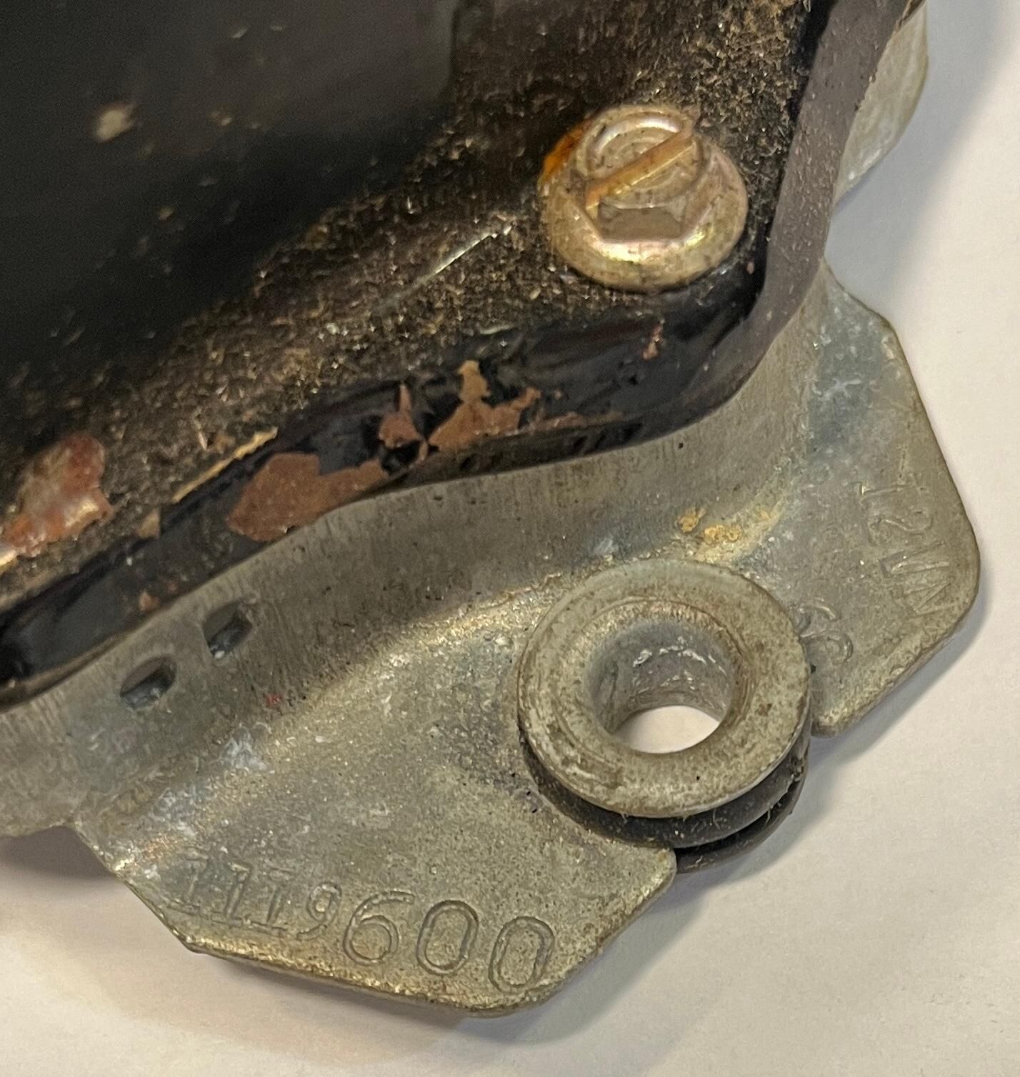 Laddningsrelä 12V 6C GM 57-63, Mercury 57-62, AMC 60-62 Delco 1119600 - Bild 3