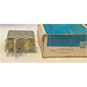 RELÄ (NOS) – BRÄNSLEPUMP / ELEKTRONIK GM 1982-93  20102869 NOS