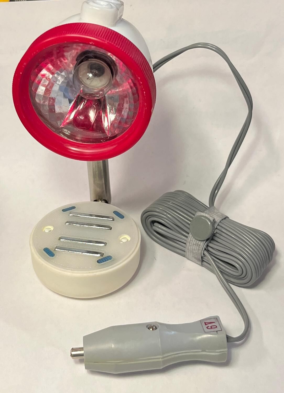 service Lampa 6V till gammelbilen med magnetfäste 50-60 tal ny - Bild 3