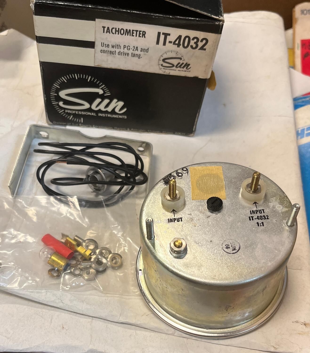 UNIK NOS: Sun Varvräknare IT-4032 (3000 RPM) – Lastbil, Båt & Traktor - Bild 2
