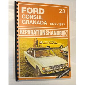 Ford Consul & Granada 1972-1977  Reparationshandbok 30x22cm 153 sidor