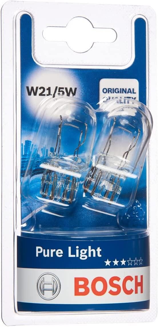 Bosch W21/5W Pure Light fordonslampor – 12 V 21/5 W