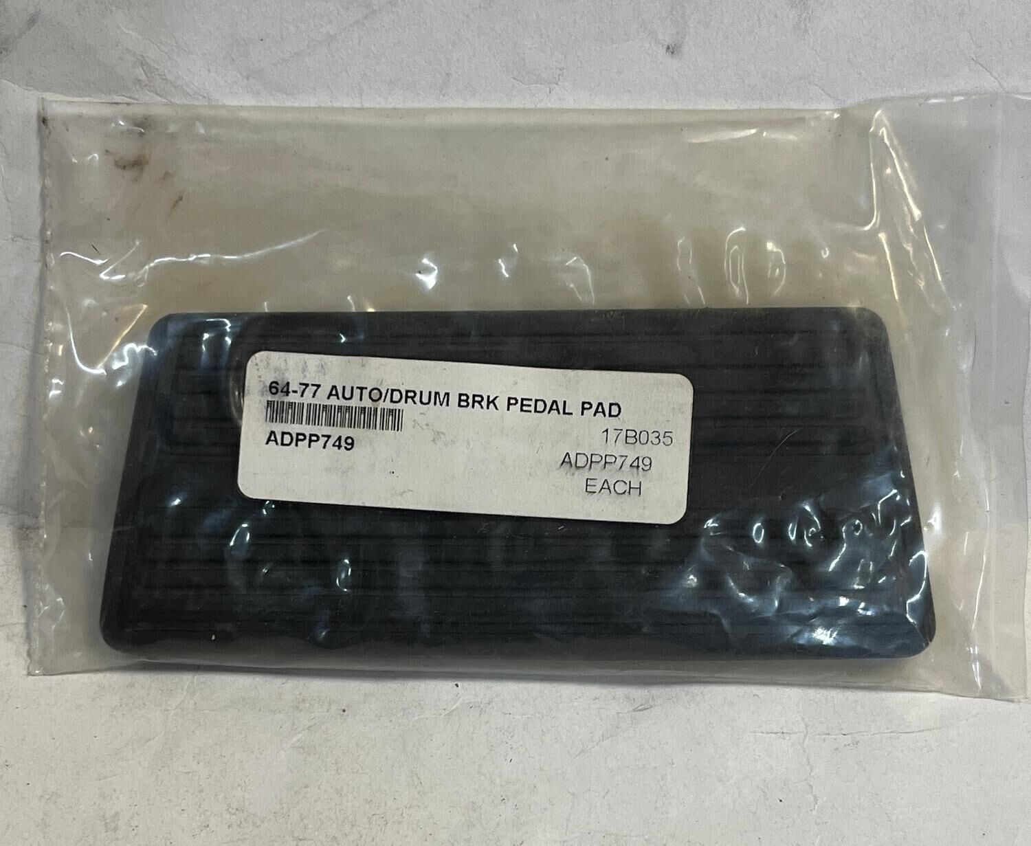 Pedalgummi bromspedal Buick Chev Olds 1964-77, ADPP749 - Bild 2