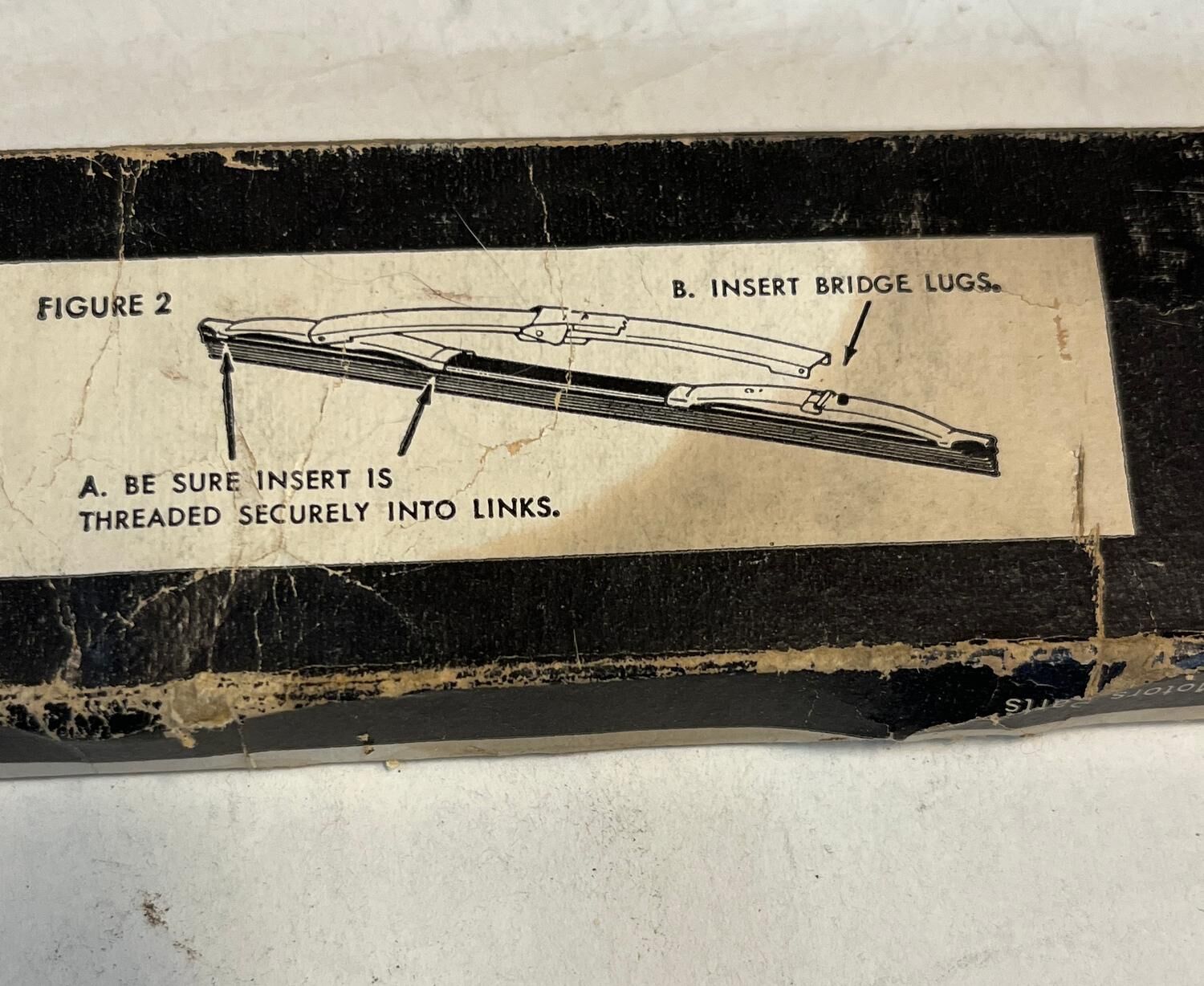 Torkarblad 1-par 1959-1966 Corvette Chevelle Impala NOS 15" 5/32" GM 3821753 NOS - Bild 3
