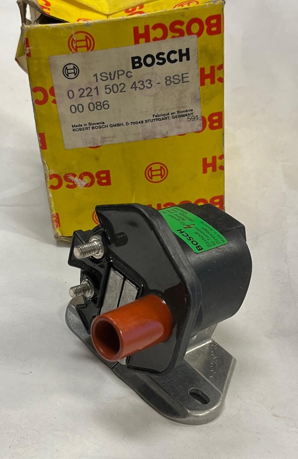 Tändspole 12V 4cyl - V12 Mercedes Benz 190E-SL600 1986-95, Bosch 221502433