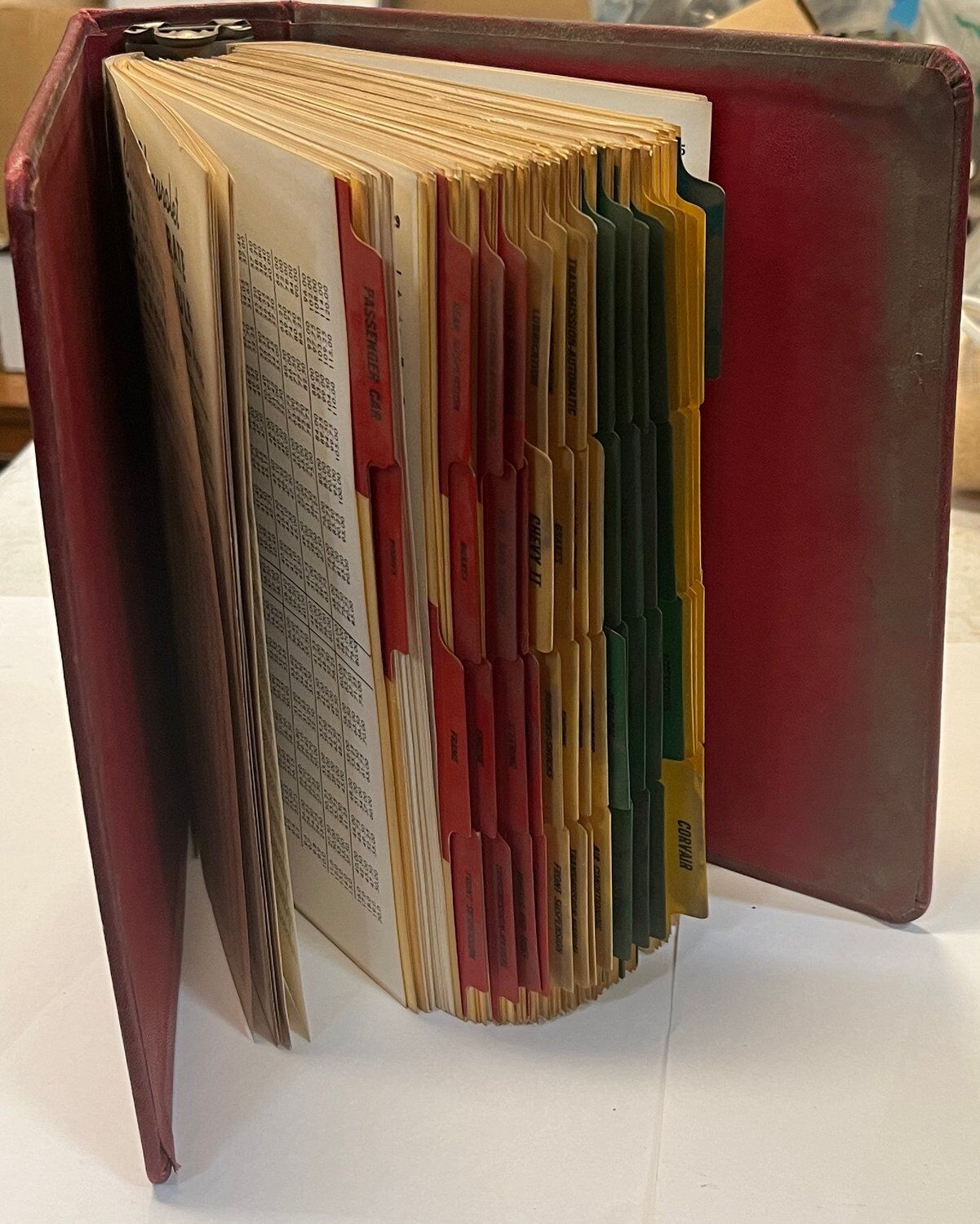 Flat Rate Manual Chevrolet 1962 Schablonbeloppsschema återförsäljare - Bild 2