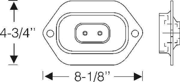 Automatic Transmission Mount 1968-76 2dr 4dr ht cab sedan Cadillac - Bild 2