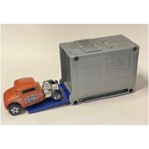 Ford Coupe 1932 Hot Rod med garage  Hot Wheels 1/64
