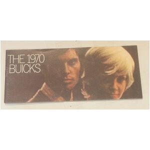 Försäljningsbroschyr 20x9cm Buick 1970 24 sidor