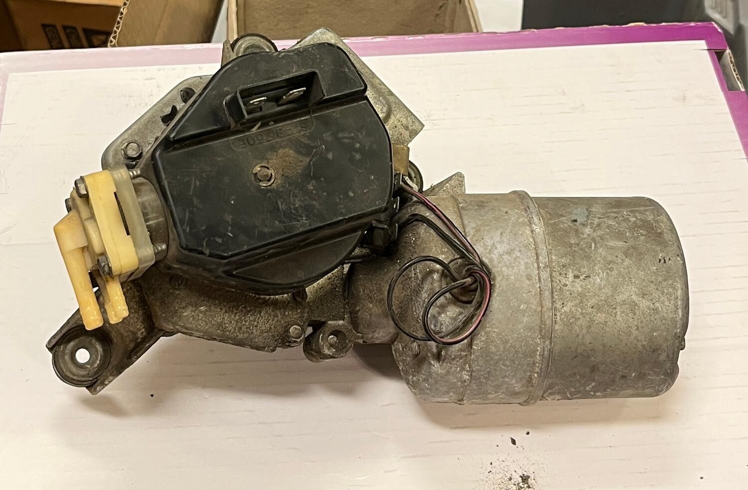 TORKARMOTOR MED SPOLARPUMP 2-SPEED CHEVROLET IMPALA 1967, DELCO 4917644