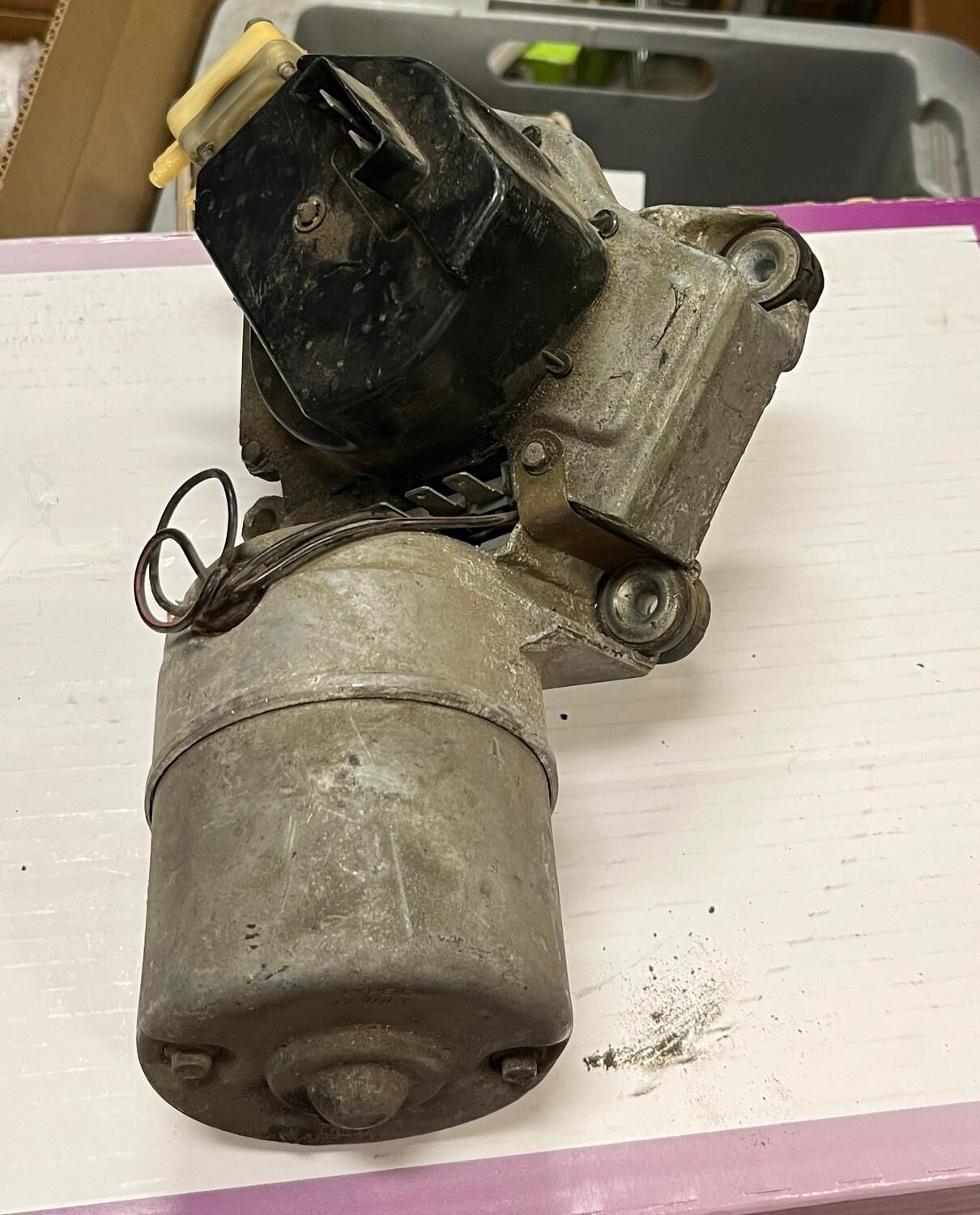 TORKARMOTOR MED SPOLARPUMP 2-SPEED CHEVROLET IMPALA 1967, DELCO 4917644 - Bild 3