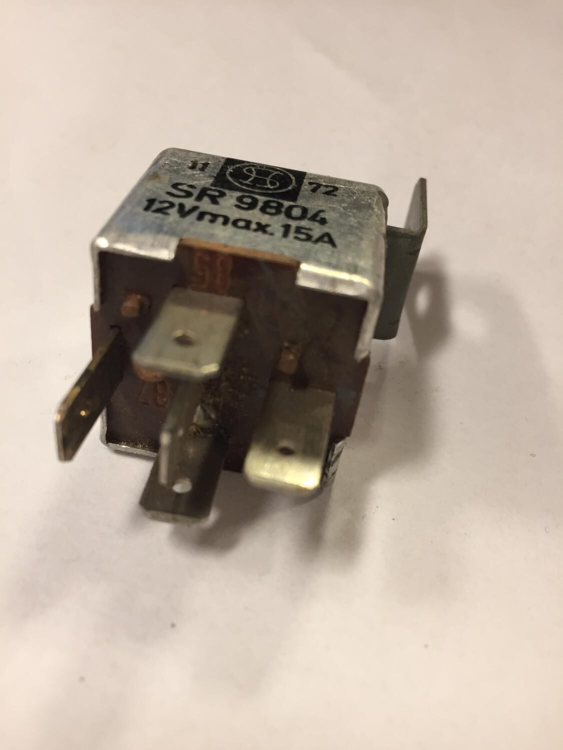 NOS AVFROSTNINGSRELÄ 12V A/C BAKRUTA VW VOLKSWAGEN 1968-79, VW SR9804 311906061C - Bild 2