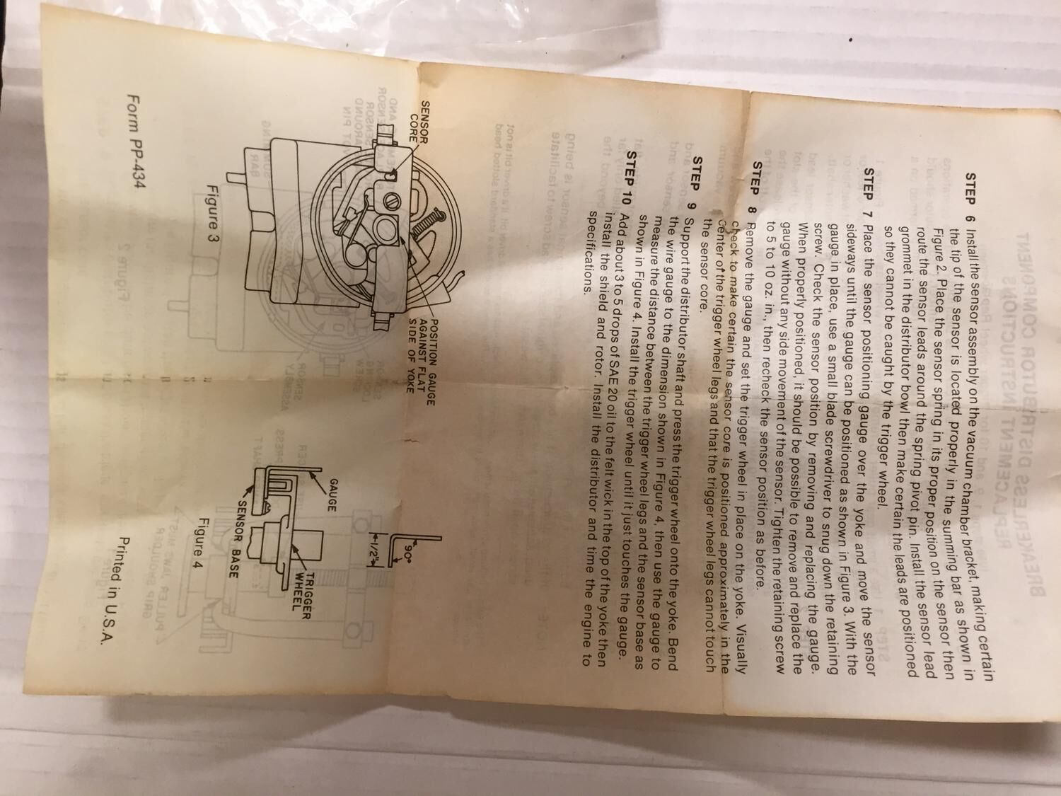 AMC EAGLE BRYTARLÖS SENSOR 1970-88 - PRESTOLITE 8127317 - Bild 3