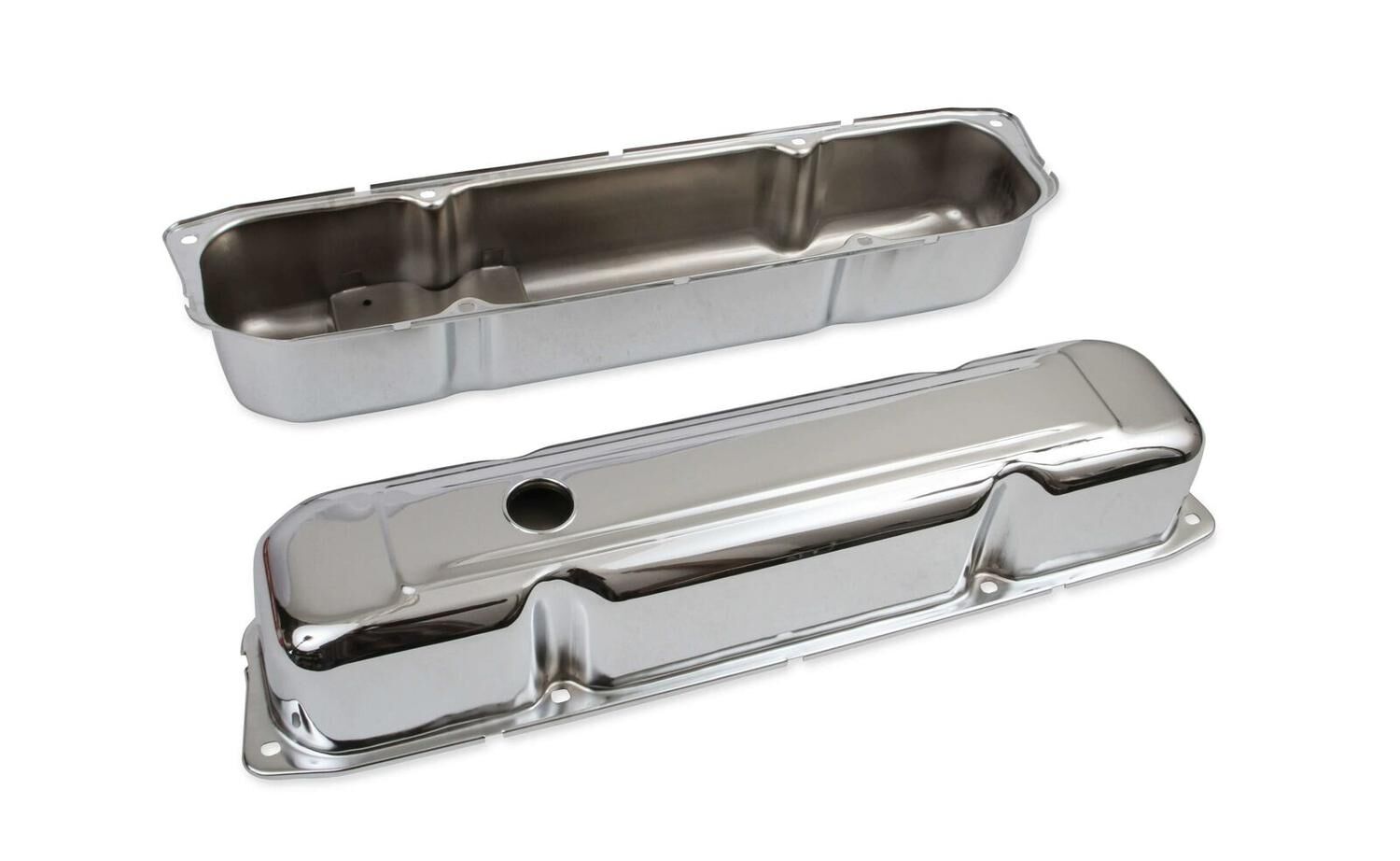 Ventilkåpor kromade 383-440cui 1965-78, Mopar Mr Gasket 9807 - Bild 3