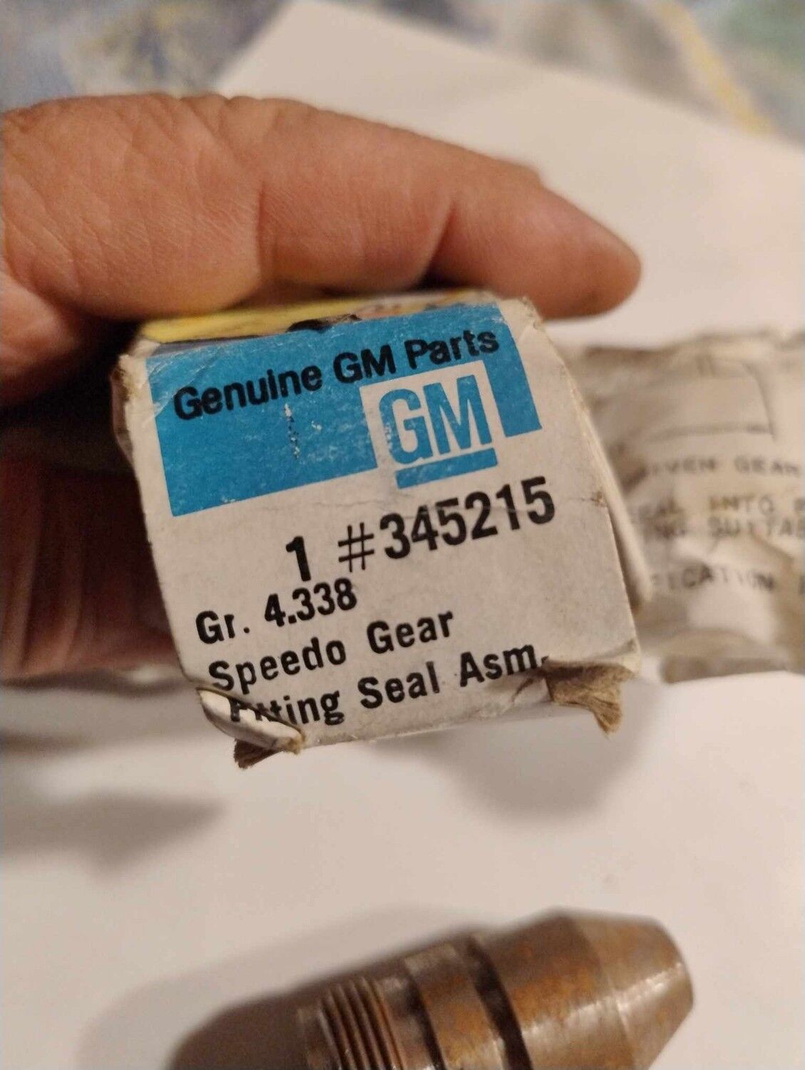 INSATS TILL DREV HASTIGHETSMÄTARE TH 350 GM 1969-84 - Bild 5