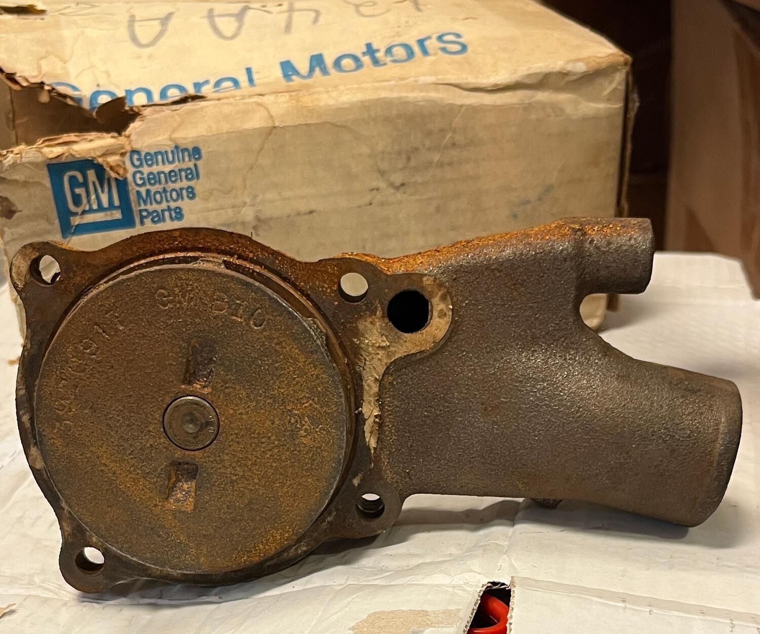 Vattenpump 230-250 GM & GMC 1962-74 , GM 3788476 - Bild 4