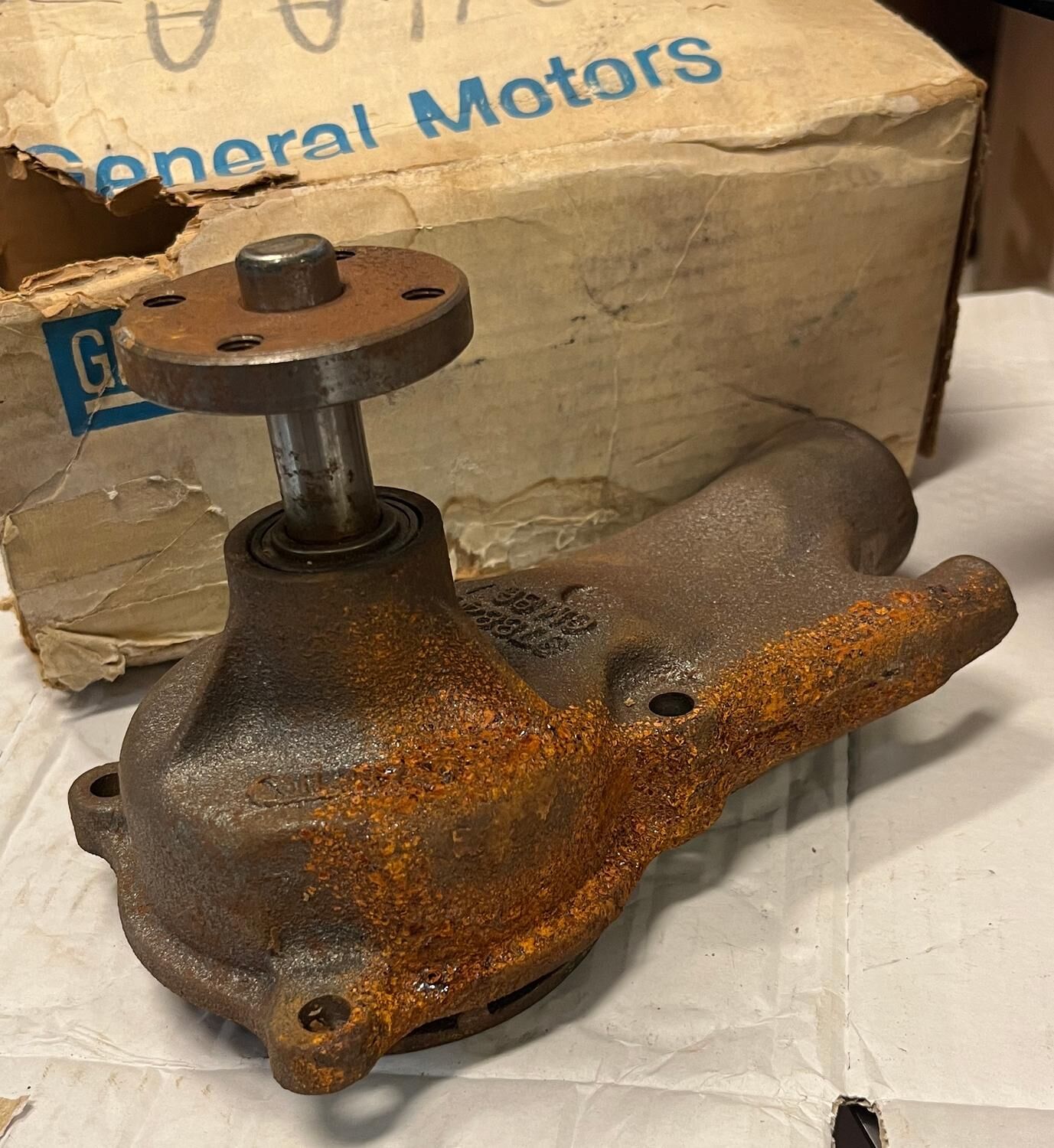 Vattenpump 230-250 GM & GMC 1962-74 , GM 3788476 - Bild 5
