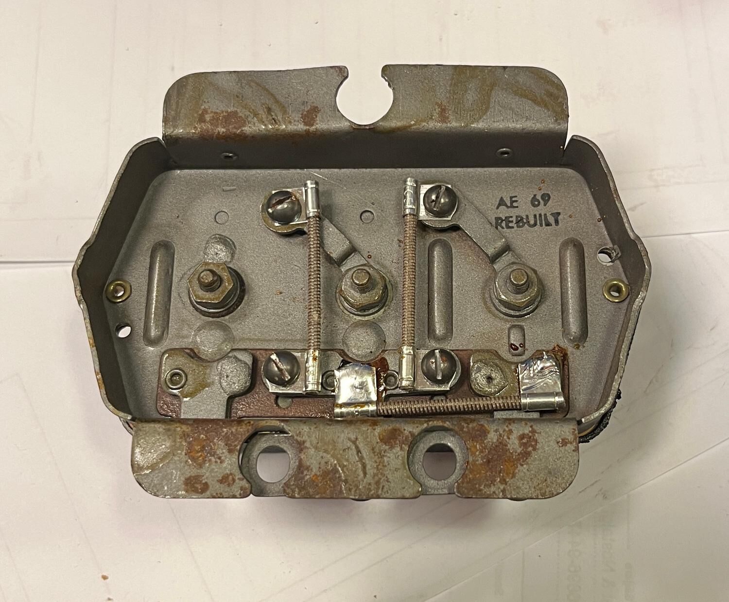 Laddningsrelä 12V Chry Plym Dodge Jeep 1956-1974, AE69 renoverat A-41